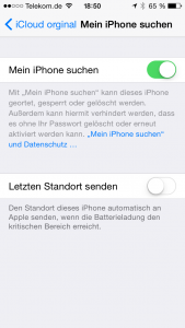 iCloud-Aktivierungssperre